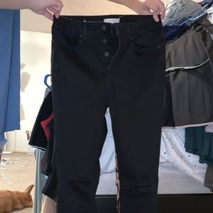 Black skinny jeans